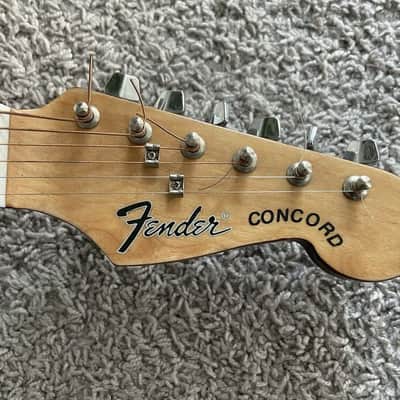 Fender Concord California Series 1987-1992 MIK Natural Vintage Acoustic Guitar image 5