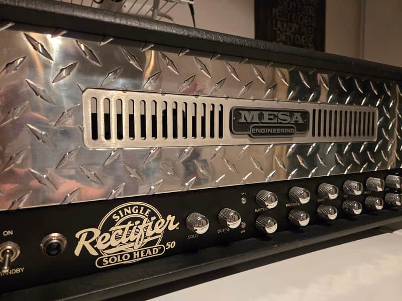 Mesa Boogie Single Rectifier Solo Series II 2-Channel 50-Watt Guitar Amp Head 2001 - 2011 - Various image 1