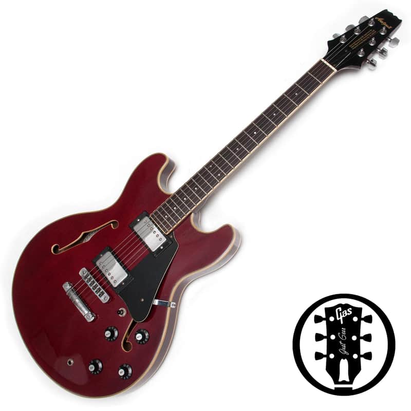 Aria Pro II TA 40 Wine Red, full hollow body, Made in Korea