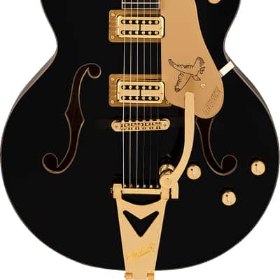 New Gretsch Synchromatic Falcon Hollow-Body Single Cutaway in Black; Comes with Hard Case and Free Shipping! image 1