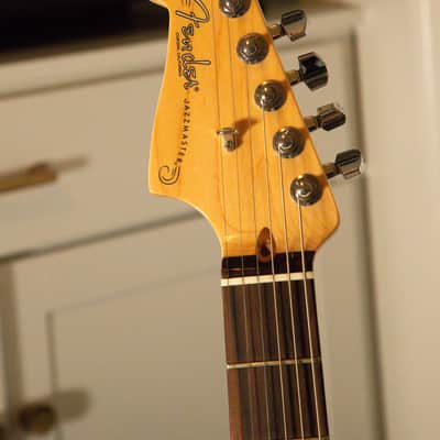 Lefty Fender Jazzmaster 2018 Mod Shop Daphne Blue image 3