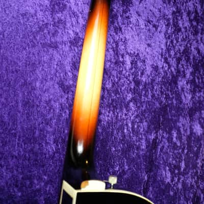 Rare Condition Gretsch 6124 Single Anniversary 1963 Shaded Golden Electric Guitar Hollowbody Sunburst Case Candy OHSC image 3