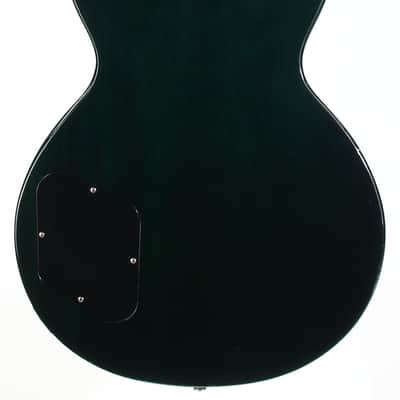 2004 Gibson Custom Shop Les Paul Elegant INSANE QUILT TOP! Peacock Green, Abalone Inlays, Ebony Board! image 15