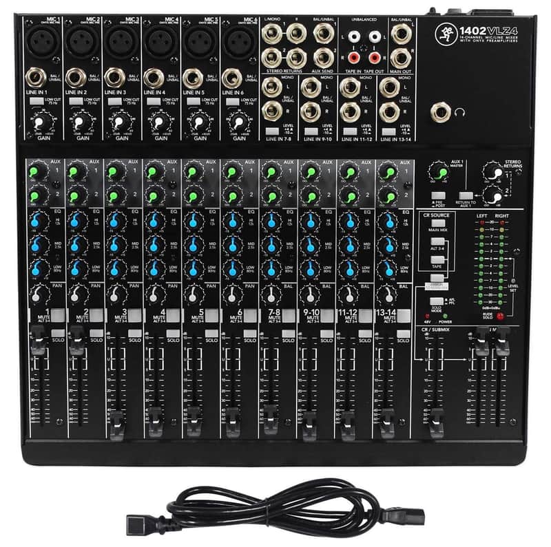Mackie 1402VLZ4, 14-channel Compact Mixer with High Quality Onyx Preamps image 1