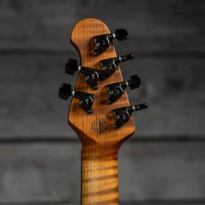 Ernie Ball Music Man Rabea Massaad Sabre HH Artist Series - Vileblood Burst image 8