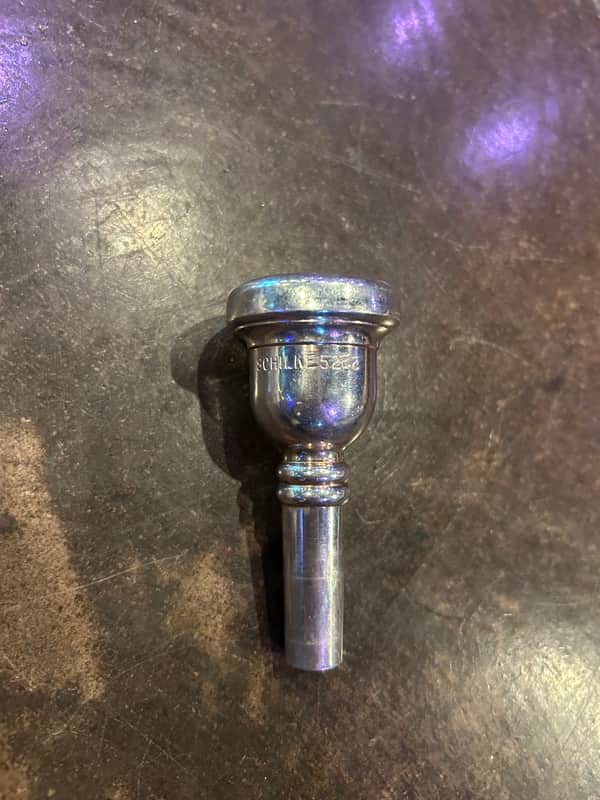 Schilke 51E2 Euphonium Mouthpiece - Silver plated image 1
