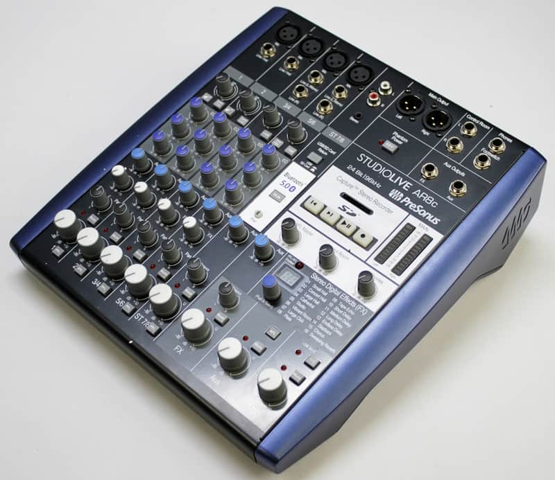 PreSonus StudioLive AR8c Mixer and Audio Interface with Effects image 1