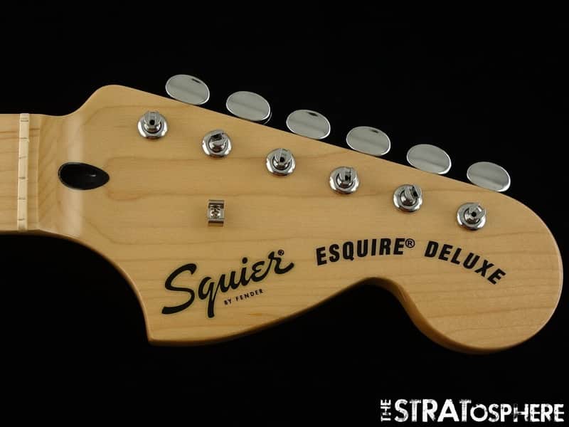 Fender Squier Paranormal Esquire Deluxe NECK &nd TUNERS, C 25.5 image 1