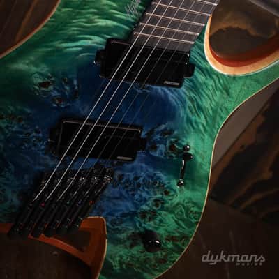 Mayones Hydra 6 Elite VF Trans Blue Greenburst image 2