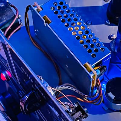 Super Hotroded Gates Dynamote Microphone Preamp with 48V+,rack ears, DI input, Internal PSU and more - Mic Pre image 8