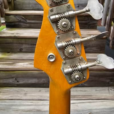 1965 Fender Precision Bass Electric Guitar 100% Original image 16