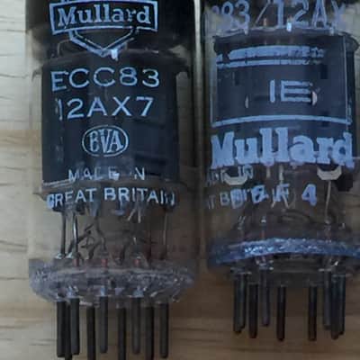 Mullard 12AX7 ECC83 NOS Tubes Valves Mullard image 3