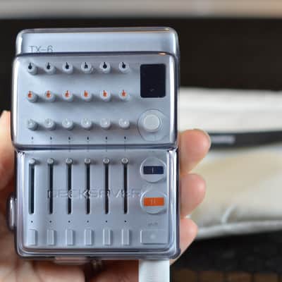 Teenage Engineering TX-6 with Decksaver USB Mixer with Audio Interface 2022 - Present - Silver image 2