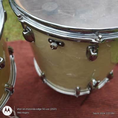 Slingerland Radio King Late 50s - mid 60s - White Marine Pearl image 16