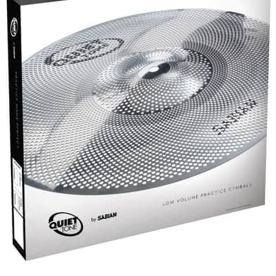 SABIAN Quiet Tone Practice Cymbals Set QTPC502 image 2