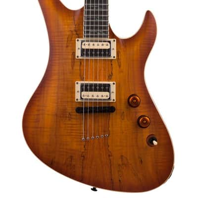 Schecter Avenger Exotic Maple Natural Vintage Burst image 1