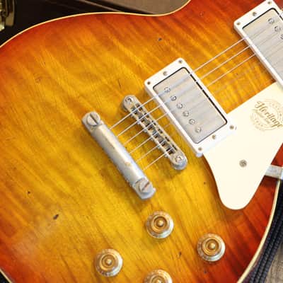 Unplayed! 2022 Heritage Custom Shop Core H-150 Electric Guitar Aged Sunburst + COA OHSC image 4