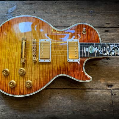 1997 Gibson Les Paul Ultima Heritage Cherry Sunburst with hard shell case image 17