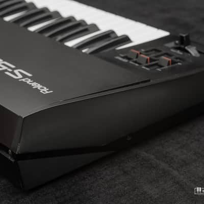 Roland S-50 61-Key Digital Sampling Keyboard 1986 - 1990 - Black image 9