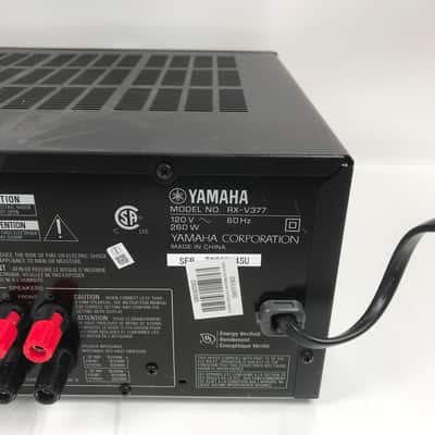 Yamaha RX-V377 5.1 Channel Natural Sound HDMI AV Stereo Receiver image 8