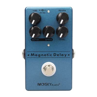 Mosky Audio Delay Echo Guitar Effect Mini Guitar Parts Pedal Effector True bypass (Magnetic Delay) image 1