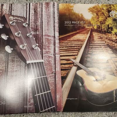 Martin Catalog And Price Guide 2012 image 1