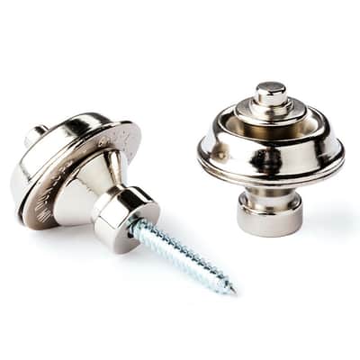 Dunlop Straplok Strap Retainers Dual Design nickel image 1