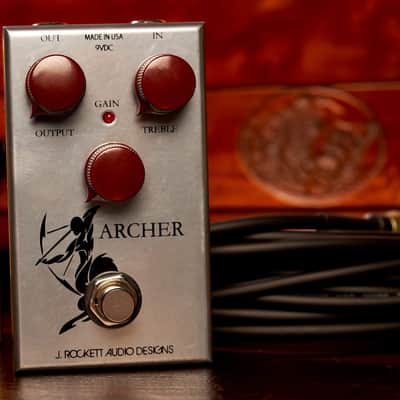 J. Rockett Audio Designs Tour Series Archer Overdrive and Boost Guitar Pedal image 4
