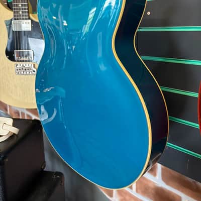 Gretsch G2420T Streamliner Riviera Blue Semi-Hollow 2020 Guitar image 12