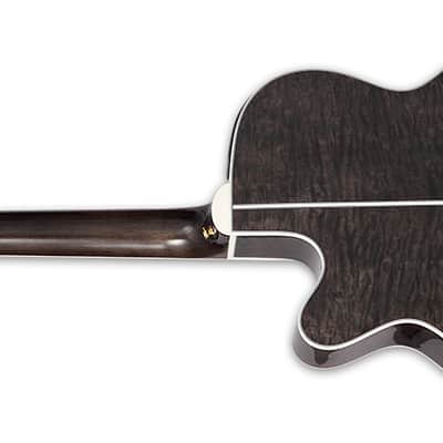 Takamine GN75CE NEX Acoustic Electric Guitar Transparent Black image 4