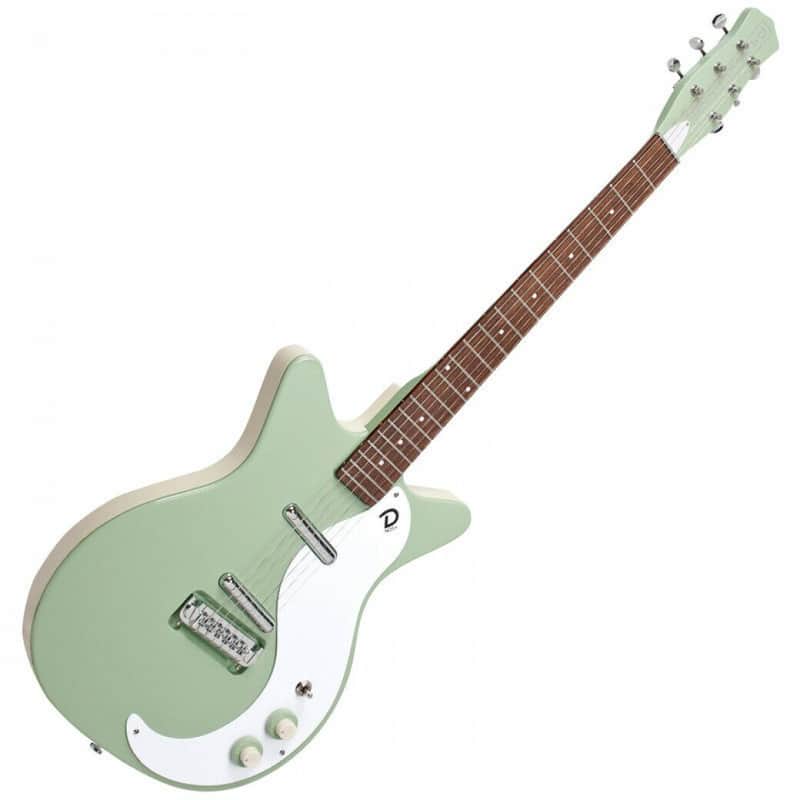 SPECIAL OFFER!! DANELECTRO '59M NOS ELECTRIC GUITAR - KEEN GREEN image 1