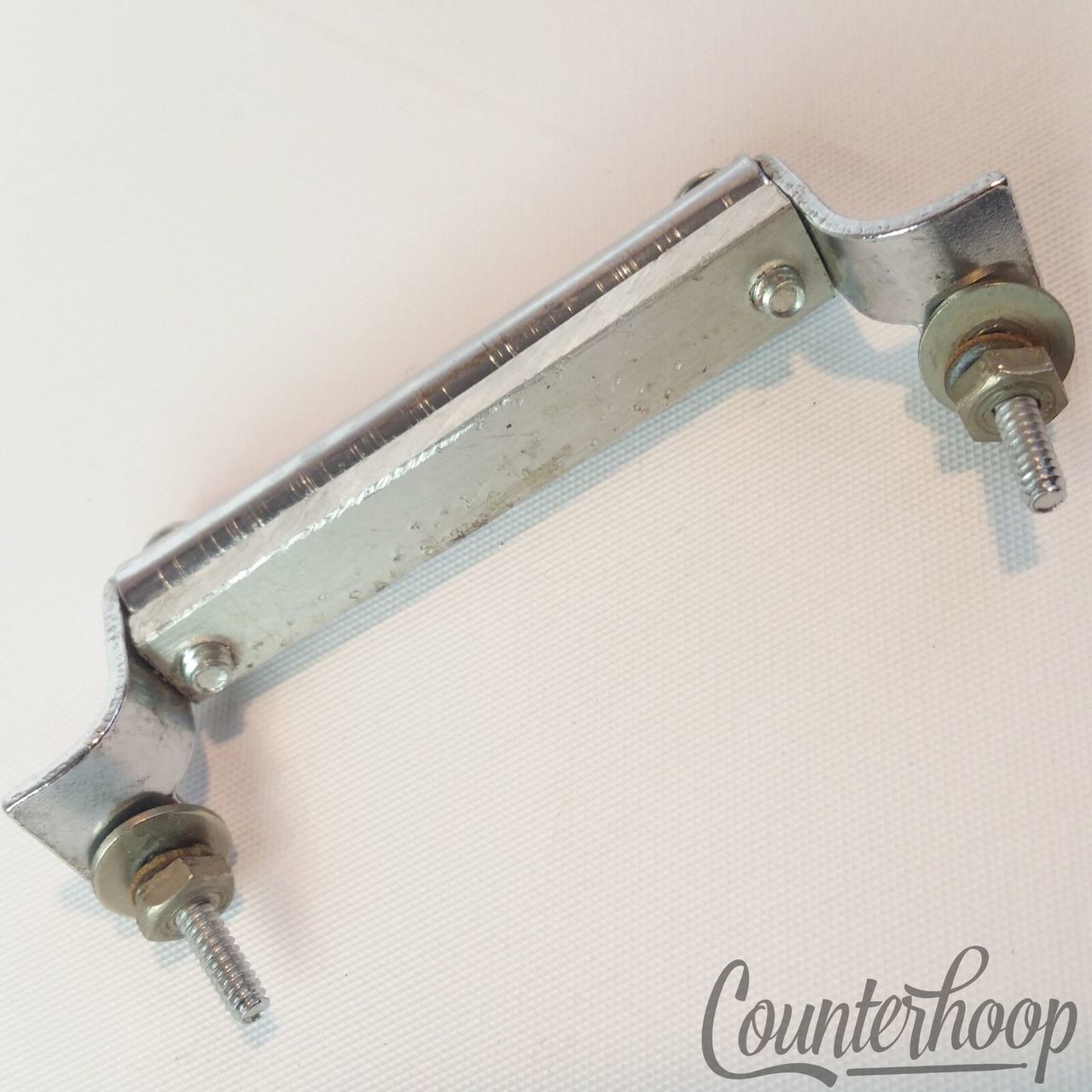 Gretsch Chrome Snare Drum Butt Plate 2 9/16" Vintage USA RB Marching Parade 50s — main photograph