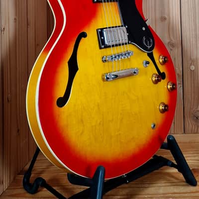 Epiphone Dot HS, Heritage Cherry Sunburst, Bj.2000 image 6
