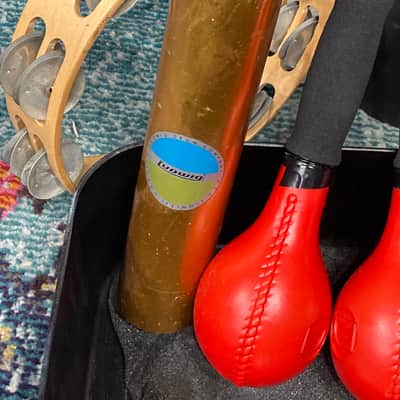 Carmine Appice's Percussion Pack With Protector Case. Earliest Known Piece Of Carmine's Gear! Signed! image 6