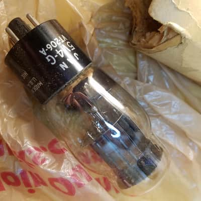 RCA 1 (ONE) JAN-CRC-5V4G military premium Rectifier Vintage Vacuum Tube AT1000 tested 1936 - 1960 image 6