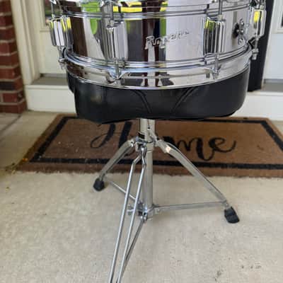 PowerTone 5x14" 8-Lug Brass Snare Drum with "Beavertail" Lugs image 1