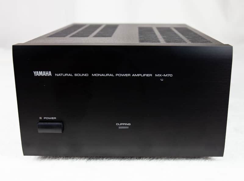 1990 YAMAHA MX-M70 50w Monoblock Amp for Surround Center Channel / Original Owner