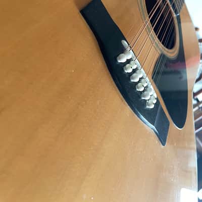 yamaha fg-420-12 12 string acoustic guitar with new set of strings image 13
