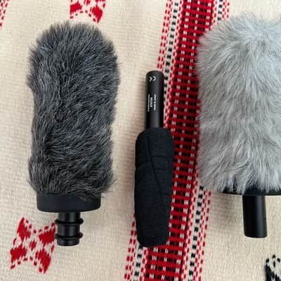 Lot of 3 Audio Technica AT875R Short Shotgun microphones EXC image 2