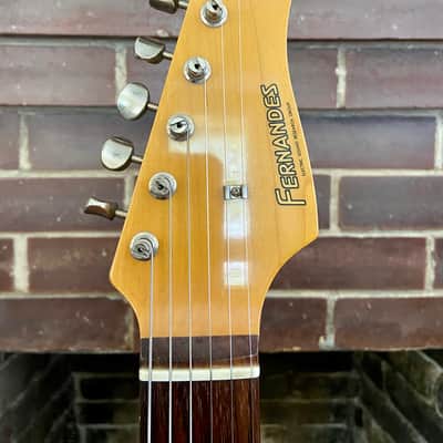 Fernandes Strat 90’s - Cherry Red with OHSC image 7