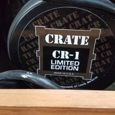 Crate Cr-1 CR-125 tube 1x12 combo tube amp EL-84 1990's clean with tags and manual! RARE! image 3