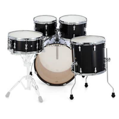 Drum Kit Sonor AQ2 Series 7ply Maple Studio, Transparent Stain Black image 4