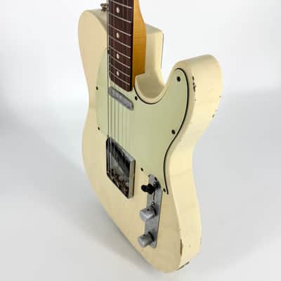 2007 Fender Custom Shop ’63 Telecaster Relic – Vintage Blonde image 10
