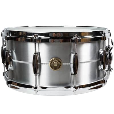 Gretsch G4164SA 6.5x14 USA Solid 3mm Aluminum Snare Drum image 1