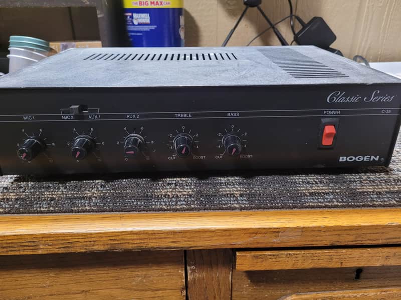 Bogen C35 Public Address Mixer/Power image 1
