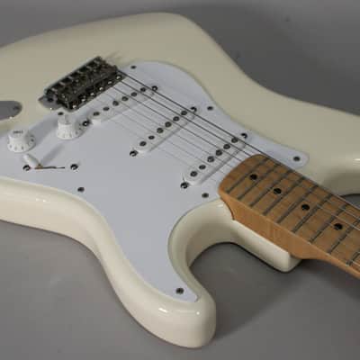 1996/2000 Fender Jimmie Vaughan Signature Tex Mex Stratocaster Olympic White w/HSC image 9