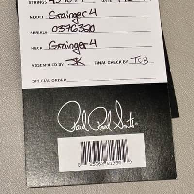 PRS Gary Grainger Signature Series 2024 - Flame Maple image 16