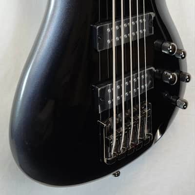 Ibanez SR305E SR Standard 5 String Bass, Midnight Gray Burst image 4