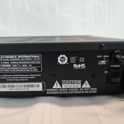 NAD Electronics C 316BEE Stereo Integrated Amplifier image 8