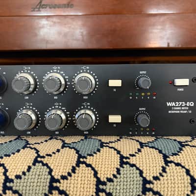 Warm Audio WA273-EQ 2-Channel British Microphone Preamp / EQ 2018 - Present - RAF Blue Gray image 3
